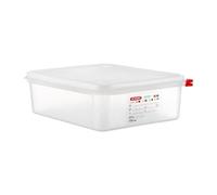 Araven Polypropylene 1/2 Gastronorm Food Container 6.5Ltr (4 pack)