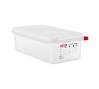 Araven Polypropylene 1/3 Gastronorm Food Container 4Ltr (4 pack)