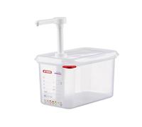 Araven Sauce Dispenser with Pump 1/4 GN, Large