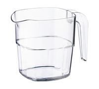 Araven Transparent Polycarbonate Pitcher - 1Ltr 34oz