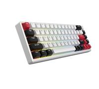 ARBITER Polar 65 - CNC Magnetic Gaming Keyboard w Rapid Trigger, Hall Effect Switches, CNC Aluminum Frame, Rapid Trigger, 65% Compact, Bright RGB, Dual-Shot PBT Keycaps - Ronin Red - Gin