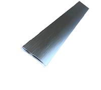 Arbiton Aluminium Carpet Cover 26mm - Brushed Titanium - Self-Adhesive Threshold, 0.93m Length PRO26 (Brushed Titanium)