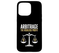 Arbitrage The Riskless Profit Financial Trading Scale Case for iPhone 15 Pro Max