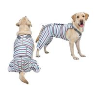 Arblina Dog Surgery Recovery Suit, Breathable Dog Recovery Suit for Hind Legs, Soft Dog Leg Wound Protector for Small/Medium/Large Dogs, Male/Female Dogs Onesie After Surgery, Blue XL