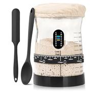 Arbnic Sourdough Starter Kit -50 Oz Wide Bore and Large Capacity Sourdough Starter Jar- Perfect Sourdough Bread Baking Supplies, Baking Gifts(1 Jar)