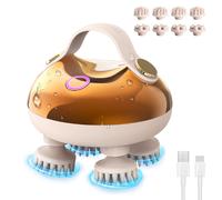 Arboleaf CM11B Scalp Massager, IPX7 Waterproof Wet & Dry Use, One-Touch Control with 3 Modes & Red Light Care, Home Head Massager for Bathroom & Bedroom