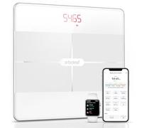 arboleaf Weighing Scale for Body Weight, Digital Bathroom Scale with Bluetooth, Smart Body Fat Scale with 13 Body Composition Metrics for BMI Muscle Mass, 396lb/180kg