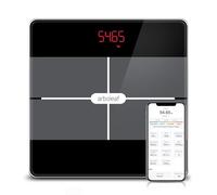 arboleaf Weighing Scale for Body Weight, Digital Bathroom Scale with Bluetooth, Smart Body Fat Scale with 13 Body Composition Metrics for BMI Muscle Mass, 396lb/180kg