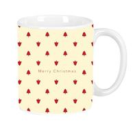 ARBOLITOS MERRY XMAS - Large Ceramic Mug, Resistant, Lightweight, Durable, 350 ml, 8 x 9.5 cm