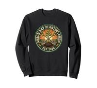 Arbor Day Planting Crew 2026 Retro 70s Tree Planter Souvenir Sweatshirt