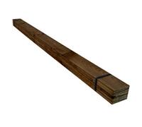 Arbor Garden Solutions Brown Garden Feather Edge Fence Board (L) Treated 2.4M (W) 125mm (T) 11mm 10 Pack