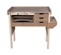 Arbor Garden Solutions Opifex Mdf Top Craftsman/jewellers Workbench (H-98Cm, D-57Cm, L-104Cm) With Tool Holder