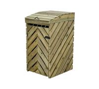 Arbor Garden Solutions VerdiBin Wheelie Bin Storage Unit - Without Shelf - Without expert assembly - Single