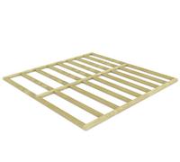 Arbor Garden Solutions Wooden Shed Bases 10X10 (W-295Cm X D-300Cm), Made Of 38mm X 63mm