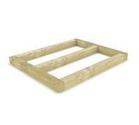 Arbor Garden Solutions Wooden shed bases 4x3 (W-118cm x D-94cm) (2x4 (38mm x 89mm))