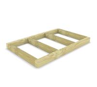 Arbor Garden Solutions Wooden shed bases 6x4 (W-180cm x D-118cm) (2x6 (38mm x 138mm))
