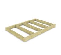 Arbor Garden Solutions Wooden Shed Bases 7X5 (W-212Cm X D-147Cm), Made Of 38mm X 140mm