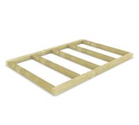 Arbor Garden Solutions Wooden Shed Bases 7X5 (W-212Cm X D-147Cm), Made Of 38mm X 89mm