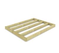 Arbor Garden Solutions Wooden Shed Bases 8X6 (W-236Cm X D-182Cm), Made Of 38mm X 140mm