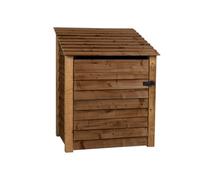 Arbor Garden Solutions Wooden Tool Store, Garden Storage W-99Cm, H-126, D-88Cm - Brown Finish