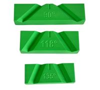 ArborGlow 3PCS Drill Bit Sharpening Guide Jig - Manual Grinder Attachment for Bench Grinders, 90° 118° & 135° Angle Drill Bit Sharpener