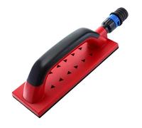 ArborGlow Dust Free Hand Sanding Block - Plastic Square Hook and Loop Sanding Pad for Manual Sanding