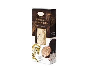 Arborio Risotto Rice with Black Summer Truffle Tuber Aestivum Vitt, Rich in Antioxidants, Fibres, Risotto rice (1 x 250gr)