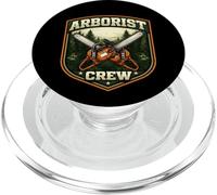 Arborist Crew Arboriculturist Team Tree Cutter Lumberjack PopSockets PopGrip for MagSafe