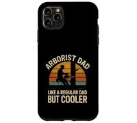 Arborist Dad Cooler Logger Woodworker Chainsaw Father Mens Case for iPhone 11 Pro Max