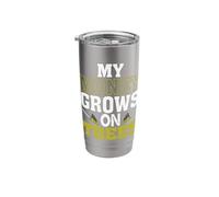 Arborist Money Grows On Trees Climber Logger Chainsaw Men Stainless Steel Insulated Tumbler