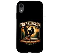 Arborist Tree Surgeon Performing Radical Amputations Daily Case for iPhone XR