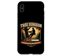 Arborist Tree Surgeon Performing Radical Amputations Daily Case for iPhone XS Max