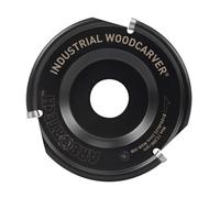 ARBORTECH Industrial Woodcarver Blade 100mm/4Inch Power Carver Wood Carving Disc for Angle Grinder