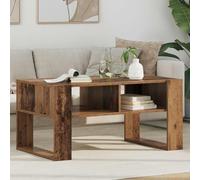 Arborthrum Coffee Table Living Room Table Side Table Sofa Table Tea Table Coffee Table for Living Room Bedroom with Storage Old Wood 92 x 53 x 45 cm Wood Material