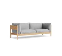 Arbour Eco 3-seater sofa Steelcut Trio 113 / oak oiled waxed Hay - 9369391101302
