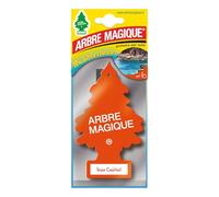 Arbre Magique Mono, Car Air Freshener, Ibiza Cocktail Fragrance, Extended Fragrance up to 7 Weeks