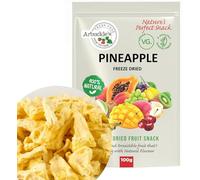 Arbuckle's Freeze Dried Pineapple Pieces Fruit Snack 100g Nutritious and Healthy Pineapples Direct from Farm Shop, Natural, for Baking, Breakfast Cereal Topper, Yogurt, Cake Decorations