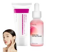 Arbutin 7% + Tranexamic Acid 4% Cream, PDRN Pink Collagen Serum, Anti-Aging PDRN Serum, Firming & Brightening,Uneven Skin Tone, Pore Care,Korean Skin Care
