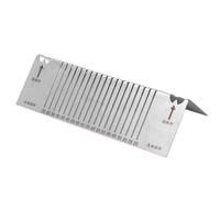 Arc Angle Marking Tool Stainless Steel Precision Measuring Scriber for Parallel Lines and Curves on Square Pipes Ideal for Welders and Woodworkers