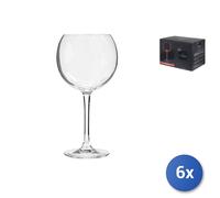 Arc Cabernet Balloon Wine Glasses 6x Clear Glass Cl47