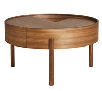 Arc Coffee Table ⌀ 66 cm Walnut Woud