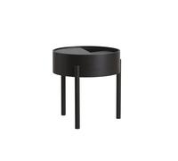 Arc Coffee Table Black Ash Ø42