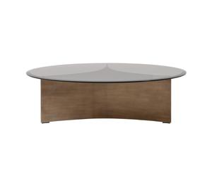 Arc Coffee Table Large Brown