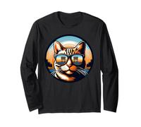 Arc De Triomphe Cat in Paris Long Sleeve T-Shirt