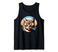 Arc De Triomphe Cat in Paris Tank Top