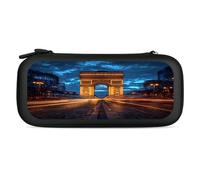 Arc De Triomphe in Paris France Protective Carrying Case for Switch Travel Cases Cover with Game Card Bag