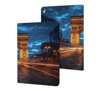 Arc De Triomphe in Paris France Stylish Tablet Case Leather Protective Cover Compatible with IPad/ipad Pro/2016 ipad Pro (9.7in)