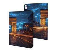 Arc De Triomphe in Paris France Stylish Tablet Case Leather Protective Cover Compatible with IPad/iPad 10代 (10.9in)