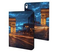 Arc De Triomphe in Paris France Stylish Tablet Case Leather Protective Cover Compatible with IPad/ipad Air5/air4 (10.9in) /ipad Pro 2018(11in)
