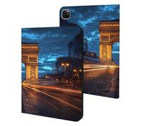 Arc De Triomphe in Paris France Stylish Tablet Case Leather Protective Cover Compatible with IPad/IPAD Pro 20/21/22(11in)